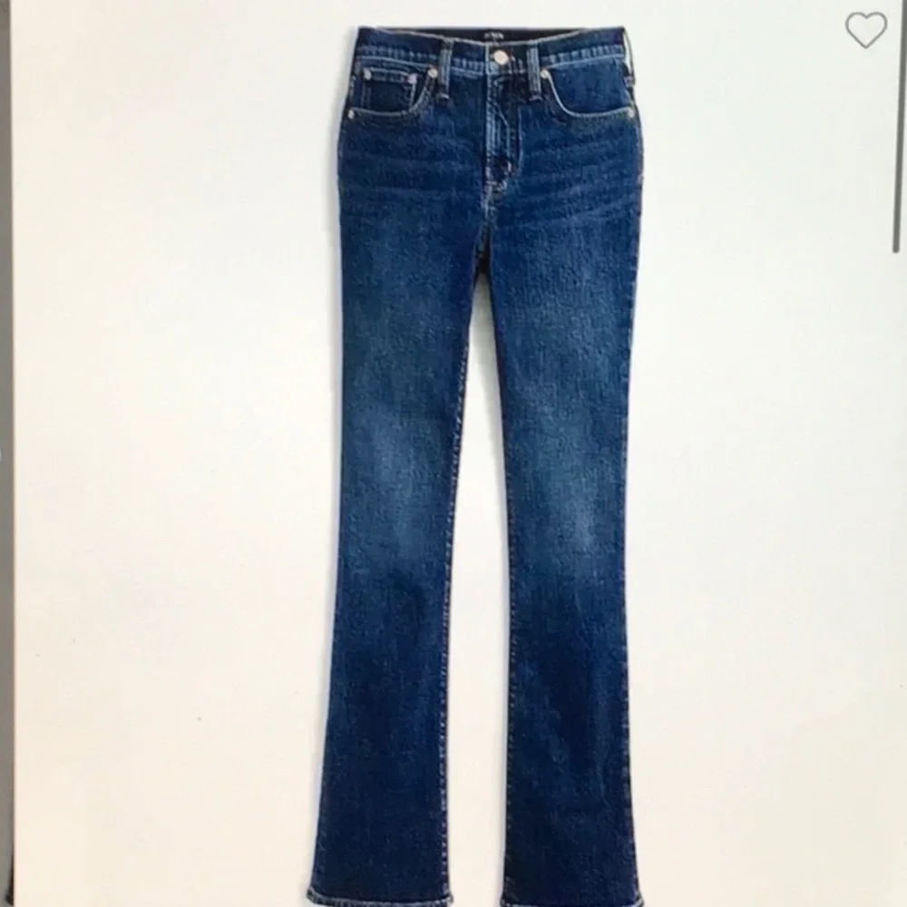 J Crew Boot Cut Jeans Dark Wash - Picture 1 of 8